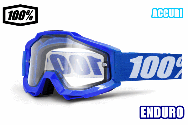 〜'20 100% “ACCURI-エンデューロ” ゴーグル REFLEX BLUE 〜'20 100% “ACCURI-エンデューロ” ゴーグル REFLEX BLUE