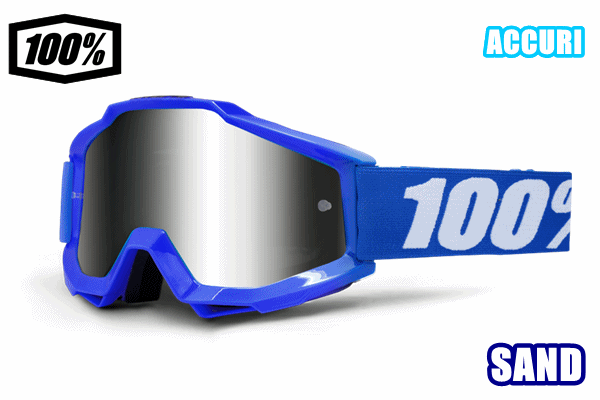 ~17SP 100% “ACCURI-SAND” ゴーグル REFLEX BLUE ~17SP 100% “ACCURI-SAND” ゴーグル REFLEX BLUE