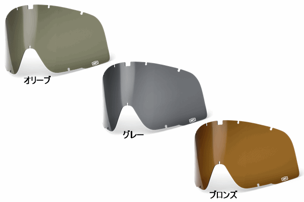 100% BARSTOW用 Dalloz Curvedレンズ 100% BARSTOW用 Dalloz Curvedレンズ