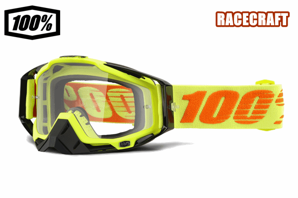 ~17SP 100% “RACECRAFT” ゴーグル ATTACK YELLOW ~17SP 100% “RACECRAFT” ゴーグル ATTACK YELLOW