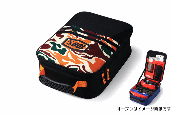 100% ゴーグルケース ブラック カモ 100% ゴーグルケース ブラック カモ