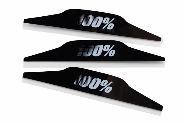 100% ACCURI/STRATA ロールオパーツ:MUDFLAP(3枚入り) 100% ACCURI/STRATA ロールオパーツ:MUDFLAP(3枚入り)