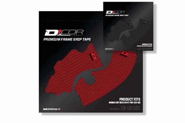 デカール D'COR フレームGRIPTAPE 【CRF250R 14〜17/CRF450R 13〜16】 デカール D'COR フレームGRIPTAPE 【CRF250R 14〜17/CRF450R 13〜16】