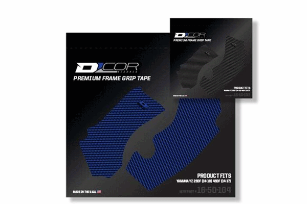 デカール D'COR フレームGRIPTAPE 【YZ250F 14〜18/YZ450F 14〜17】 デカール D'COR フレームGRIPTAPE 【YZ250F 14〜18/YZ450F 14〜17】