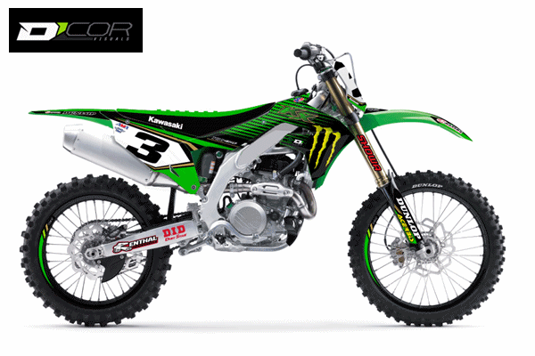 【新発売】DCOR(ディコール) '19デザイン グラフィックデカール MONSTER KAWASAKI 【KX125/250 '03〜'08】 【新発売】DCOR(ディコール) '19デザイン グラフィックデカール MONSTER KAWASAKI 【KX125/250 '03〜'08】