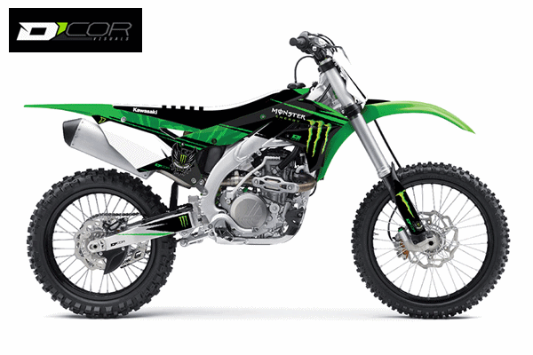 【新発売】DCOR(ディコール) '19デザイン グラフィックキットデカール MONSTER 【KXF450 '19】BG:ホワイト 【新発売】DCOR(ディコール) '19デザイン グラフィックキットデカール MONSTER 【KXF450 '19】BG:ホワイト