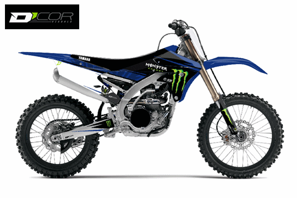 【新発売】DCOR(ディコール) '19デザイン グラフィックキットデカール MONSTER 【YZF450 '18】BG:ホワイト 【新発売】DCOR(ディコール) '19デザイン グラフィックキットデカール MONSTER 【YZF450 '18】BG:ホワイト