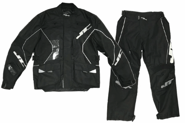 【アウトレット】JT ENDURO ”SIX DAY”上下セット:ブラック/ホワイト(ジャケット+オーバーパンツ) 【アウトレット】JT ENDURO ”SIX DAY”上下セット:ブラック/ホワイト(ジャケット+オーバーパンツ)