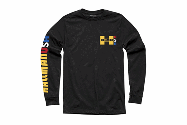 THOR 2020モデル HALLMAN ロングTシャツ “BIG H” ブラック THOR 2020モデル HALLMAN ロングTシャツ “BIG H” ブラック