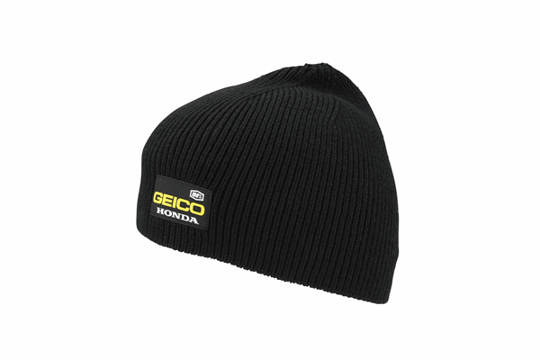 100% “GEICO/HONDA” PIT Black 【ビーニー】 100% “GEICO/HONDA” PIT Black 【ビーニー】