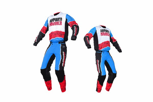 20スプリング/21継続モデル ANSWER “TRINITY” LTD MXウエア 上下セット販売 ハイパーブルー/ピンク/ブラック 20スプリング/21継続モデル ANSWER “TRINITY” LTD MXウエア 上下セット販売 ハイパーブルー/ピンク/ブラック