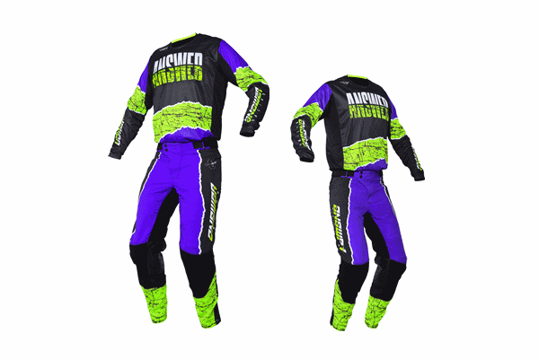 20スプリング/21継続モデル ANSWER “TRINITY” LTD MXウエア 上下セット販売 パープル/ハイパーアシッド/ブラック 20スプリング/21継続モデル ANSWER “TRINITY” LTD MXウエア 上下セット販売 パープル/ハイパーアシッド/ブラック
