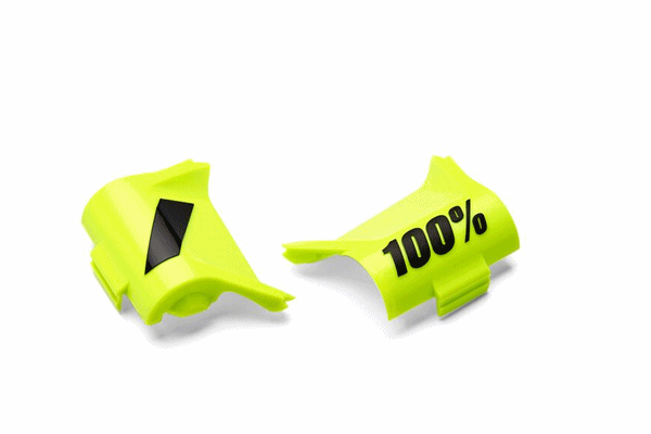 ロールオフパーツ100% ACCURI FORECAST用 キャニスターカバー フローイエロー/ブラック(ピン無し) ロールオフパーツ100% ACCURI FORECAST用 キャニスターカバー フローイエロー/ブラック(ピン無し)