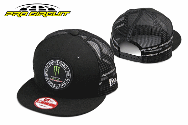 プロサーキット×MONSTER “PATCH SNAPBACK” 【キャップ】※背面メッシュタイプ プロサーキット×MONSTER “PATCH SNAPBACK” 【キャップ】※背面メッシュタイプ