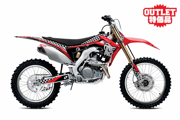 【アウトレット】2014デザイン ONEグラフィック CHECKERS 【車種:CR85】 【アウトレット】2014デザイン ONEグラフィック CHECKERS 【車種:CR85】