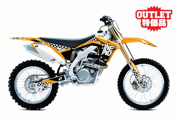 【アウトレット】2014デザイン ONEグラフィック CHECKERS 【車種KTM:SX65/SX85】 【アウトレット】2014デザイン ONEグラフィック CHECKERS 【車種KTM:SX65/SX85】
