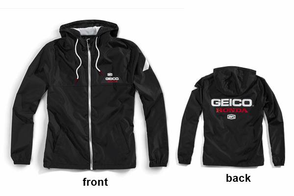 【入荷しました!】19年モデル 100% “GEICO/HONDA” CAPSTONE ジャケット ブラック 【入荷しました!】19年モデル 100% “GEICO/HONDA” CAPSTONE ジャケット ブラック