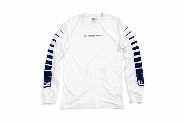 【ご予約受付中】100% 19faモデル “BREAKAWAY” ロングスリーブTシャツ ホワイト 【ご予約受付中】100% 19faモデル “BREAKAWAY” ロングスリーブTシャツ ホワイト