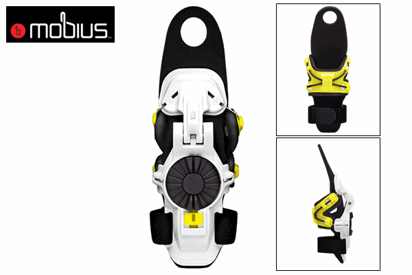 MOBIUS X8 リストブレース :ホワイト/アシッドイエロー【左右兼用 1PC】 MOBIUS X8 リストブレース :ホワイト/アシッドイエロー【左右兼用 1PC】
