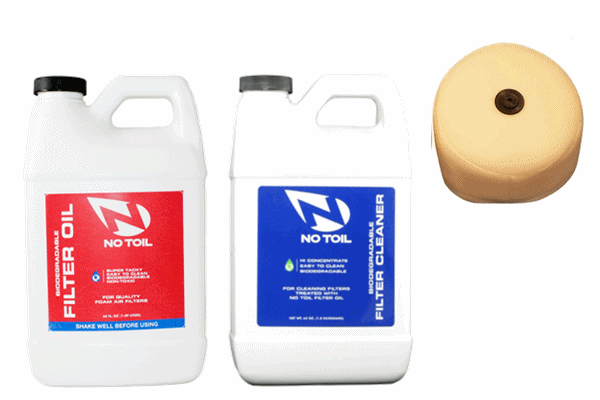 【3点セット】NO TOIL HONDA フィルター + レッドフィルターオイル + クリーナー 【3点セット】NO TOIL HONDA フィルター + レッドフィルターオイル + クリーナー
