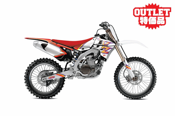 【アウトレット】2014デザイン ONEグラフィックキット THROWBACK 【車種:YZ125/250/YZF250/450】 【アウトレット】2014デザイン ONEグラフィックキット THROWBACK 【車種:YZ125/250/YZF250/450】