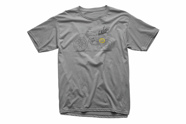 THOR 2019モデル HALLMAN Tシャツ “HUSKY” グレイ THOR 2019モデル HALLMAN Tシャツ “HUSKY” グレイ