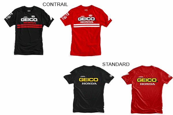 【DM掲載商品!】19年モデル 100% “GEICO/HONDA” Tシャツ〈今だけ5%追加でオフ!!〉 【DM掲載商品!】19年モデル 100% “GEICO/HONDA” Tシャツ〈今だけ5%追加でオフ!!〉