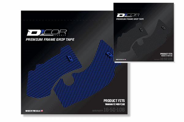 デカール D'COR フレームGRIPTAPE 【YZ250F '19〜'20/YZ450F '18〜'20】 デカール D'COR フレームGRIPTAPE 【YZ250F '19〜'20/YZ450F '18〜'20】