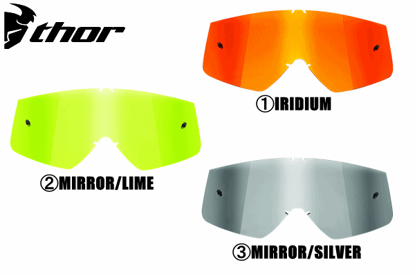 【アウトレット】THOR “SNIPER/CONQUER”用 ミラーレンズ 【アウトレット】THOR “SNIPER/CONQUER”用 ミラーレンズ