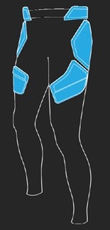 LEATT IMPACT 3DF 6.0 インナーパンツ ～