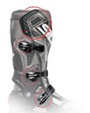 ATOJO SRS MXブーツ BLACK/BLACK SiDI | すべての商品 | モトクロス 