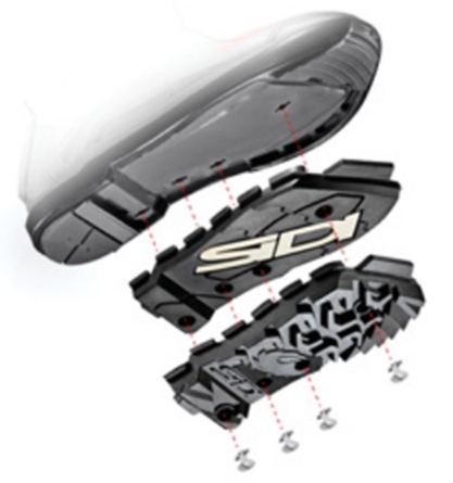 ATOJO SRS MXブーツ BLACK/BLACK SiDI＜アウトレット：送料無料対象外 