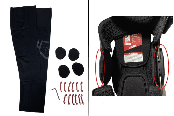 LEATT X-FRAME ニーブレース (S～XXL) ＜左右セット＞ | ブランドから 