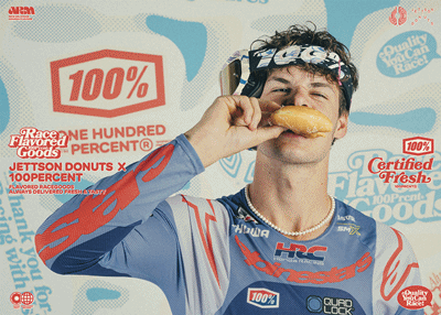 100％ ゴーグル ARMEGA Donut Goggle Jett Lawrence LE 2-Pack